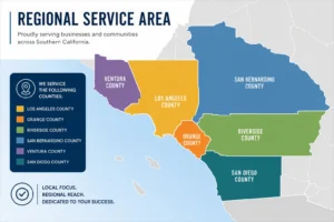 socal service area map