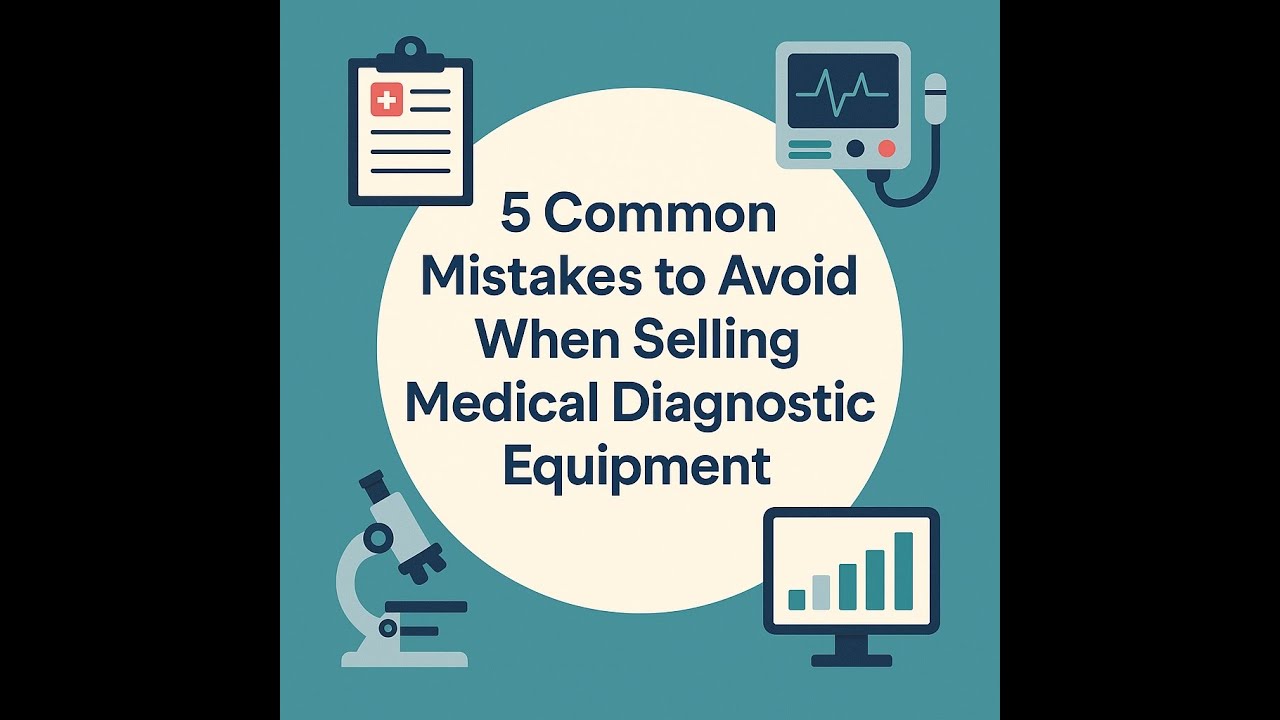 5 Mistakes to Avoid When Selling Medical Diagnostic Equipment | Why DES Technologies Stands Out