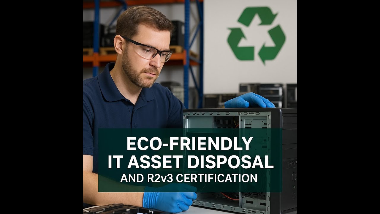 How DES3Tech Leads in Eco-Friendly IT Asset Disposal | R2v3 Certified ITAD & E-Waste Solutions