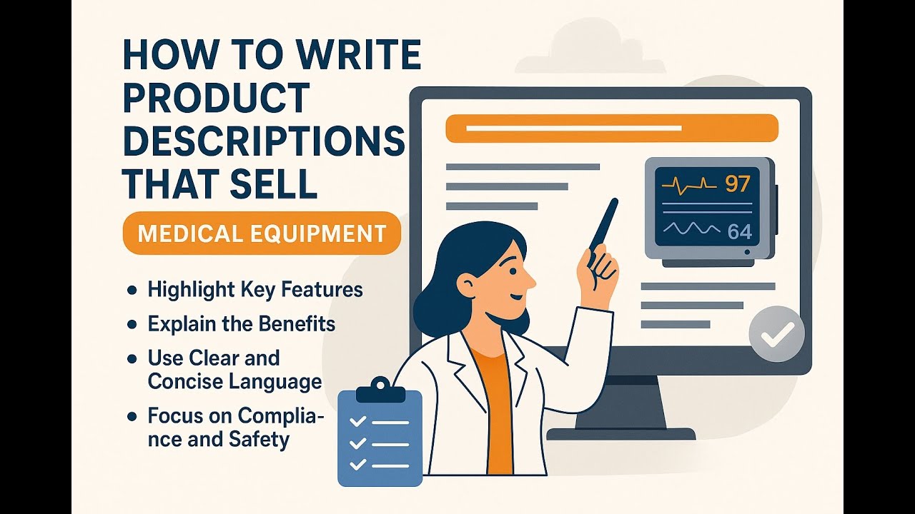 How to Write Product Descriptions That Sell Medical Equipment | MedTech Copywriting Tips