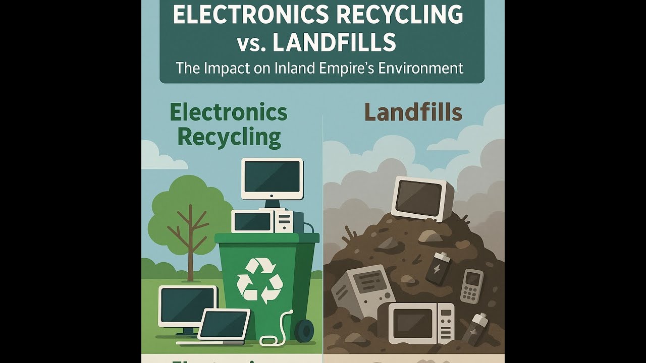 E-Waste Crisis in the Inland Empire: Why Electronics Recycling Matters