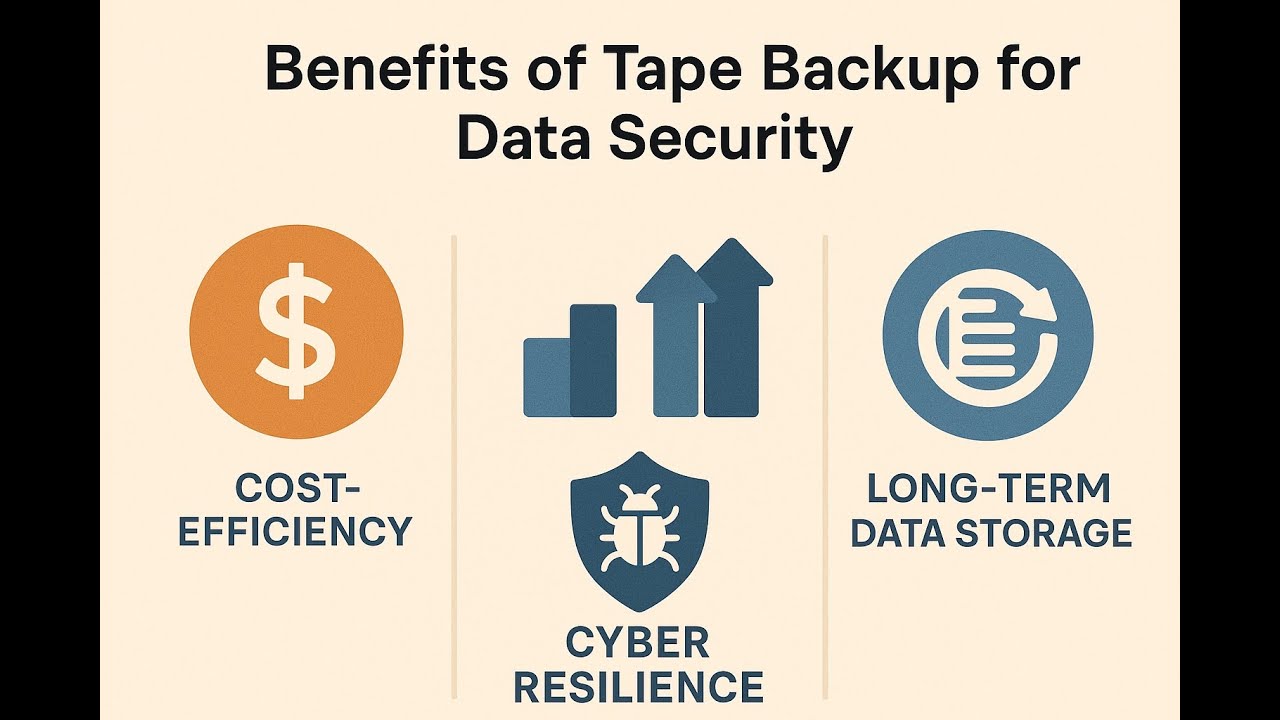 Why Businesses STILL Use Tape Backup in 2025 | Data Security’s Secret Weapon