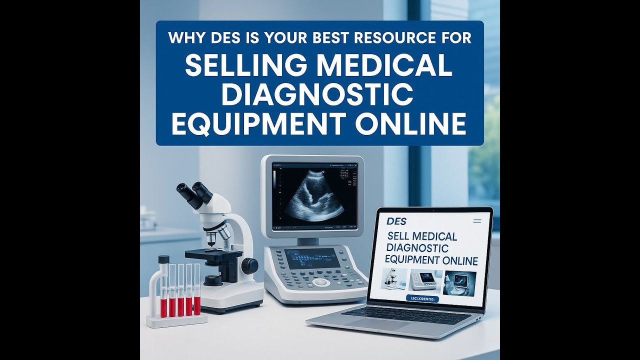 How to Sell Medical Diagnostic Equipment Online | Why DES is the #1 Platform