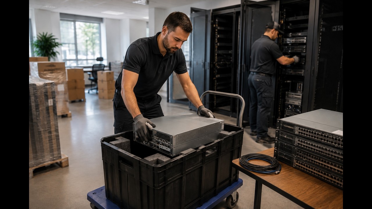 IT Relocation & Move Services: How to Move IT Equipment Without Losing Control
