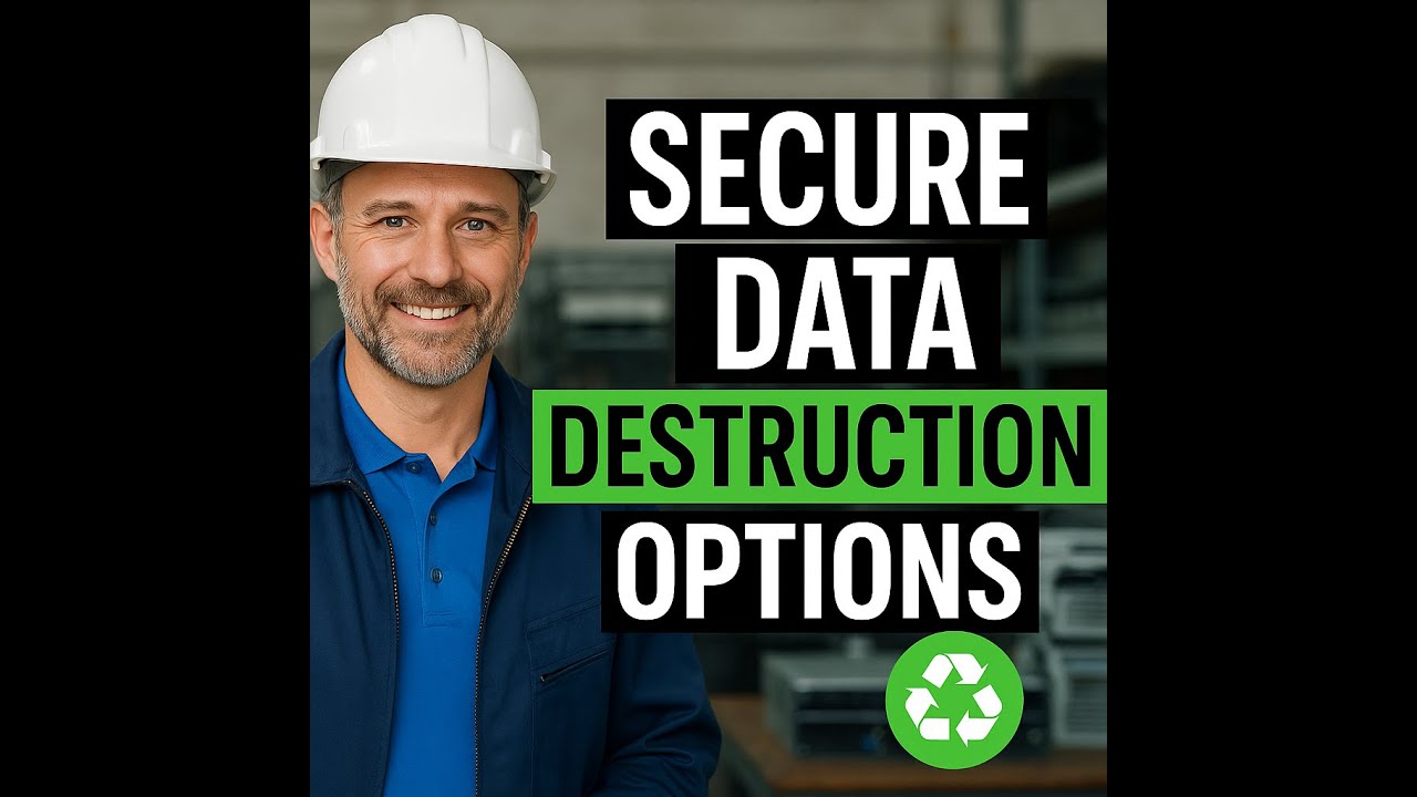 Choosing Secure Data Destruction Options: Protect Your Data and the Environment