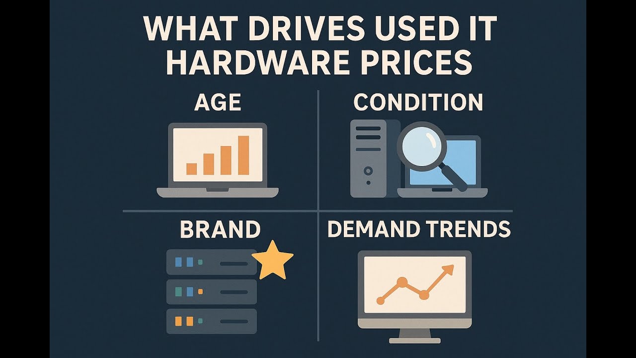 What REALLY Determines Used IT Hardware Prices? (Age, Condition, Brand & Demand Explained)
