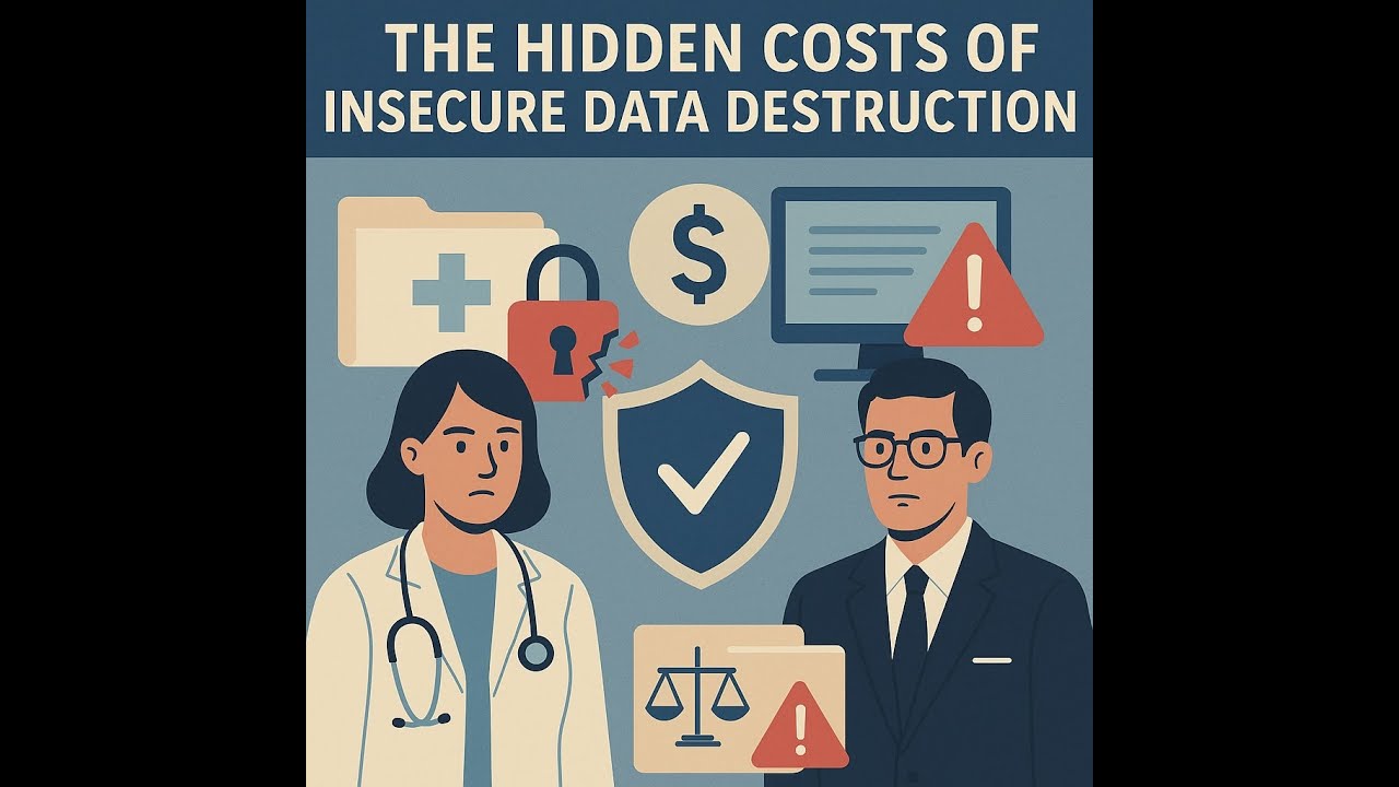 The Hidden Costs of Improper Data Destruction | HIPAA Compliance & Legal Security Risks
