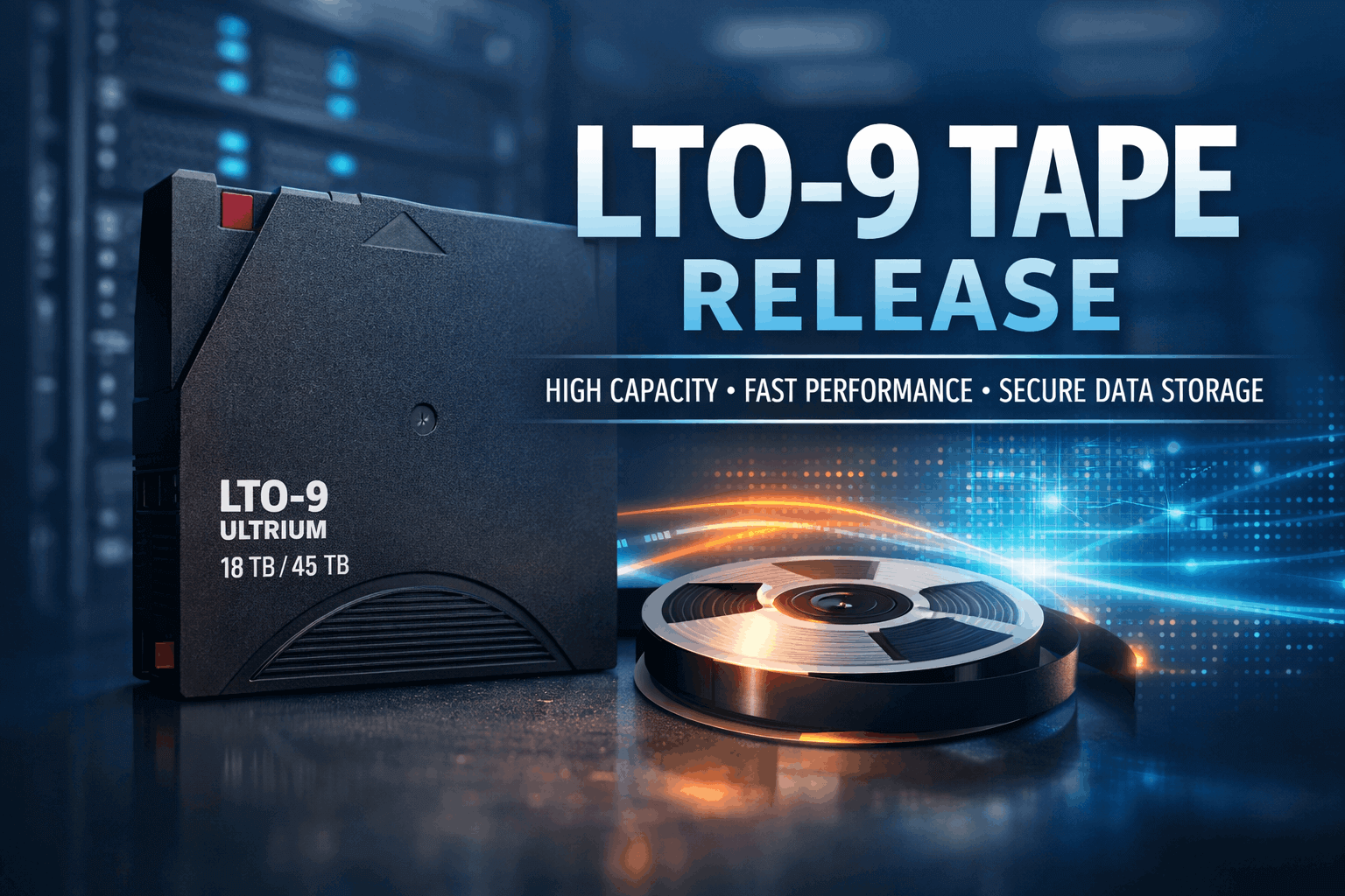 LTO-9 Tape Release