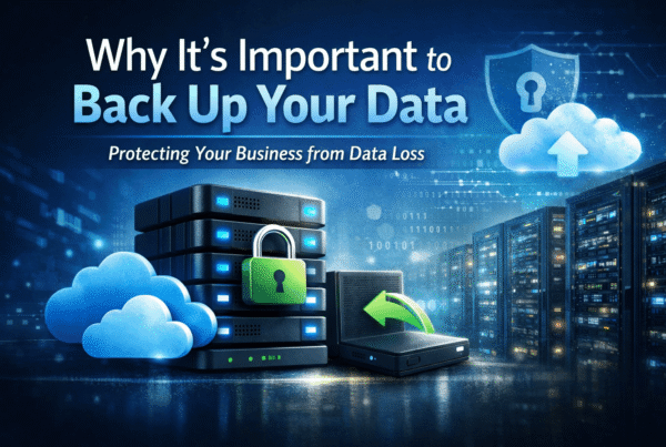 why its important to back up your data