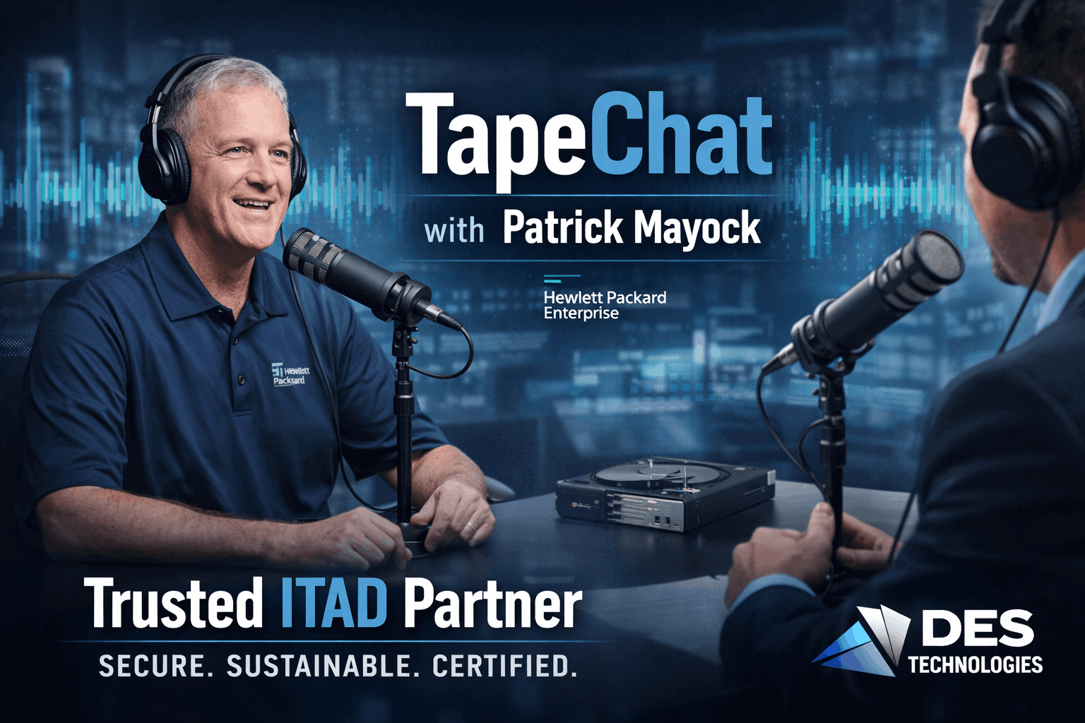 Tape chat with pat