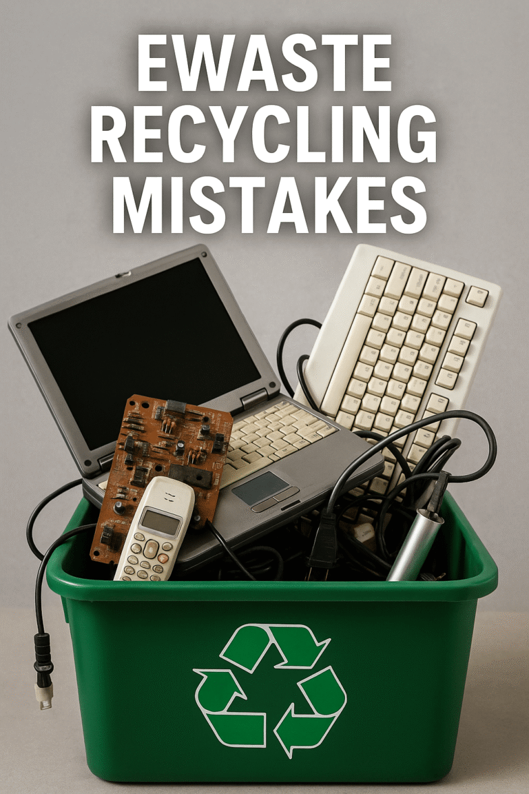 ewaste recycling mistakes
