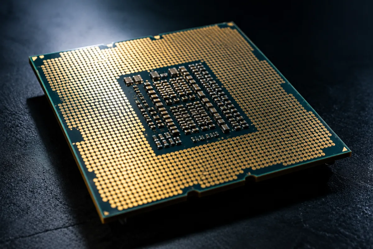 Macro View of a Golden Contact CPU