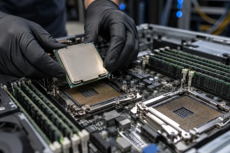 Precision CPU Installation in Server Hardware