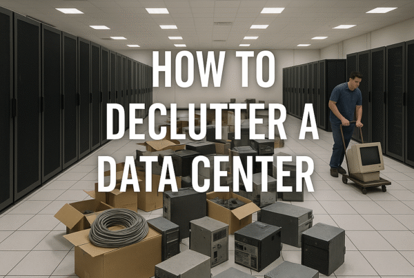 how to declutter a data center