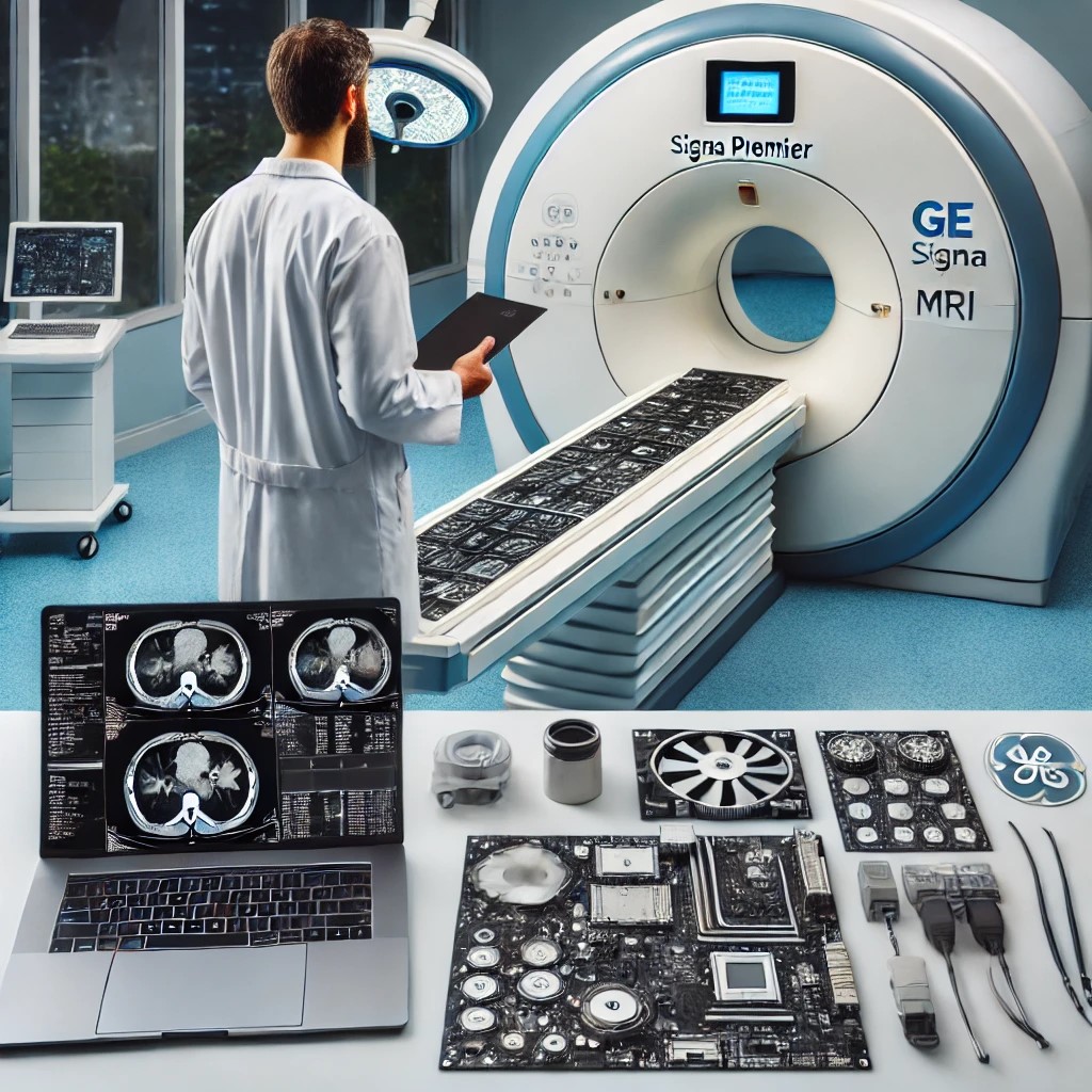 GE Healthcare Signa Premier in use