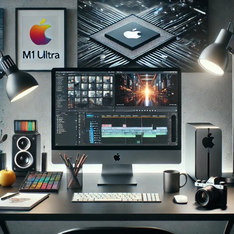 Macbook Studio on Desk