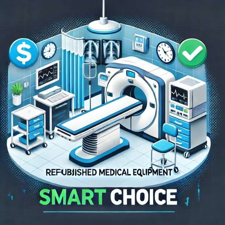 Discover why refurbished medical equipment is the smart choice for healthcare facilities.