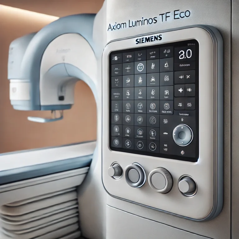 Siemens AXIOM LUMINOS TF ECO X-ray machine control panel
