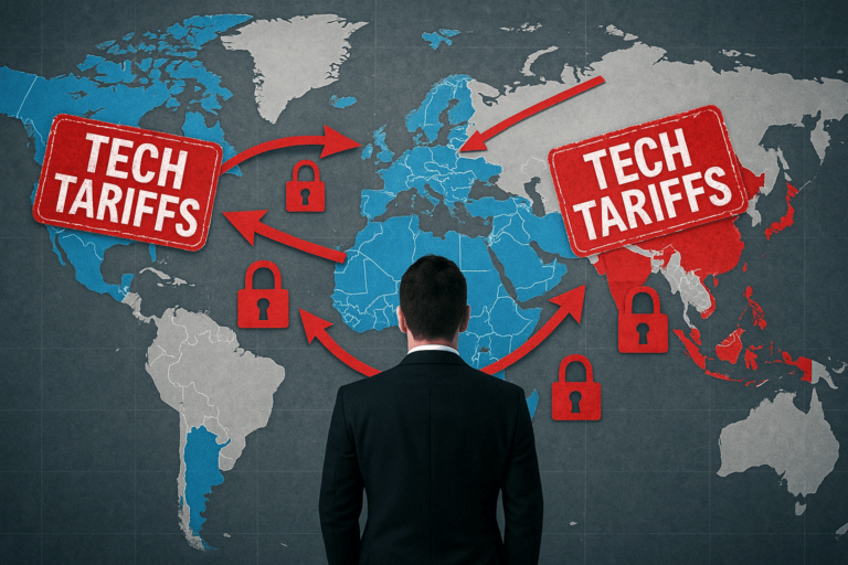 Global Tech Tariffs Map