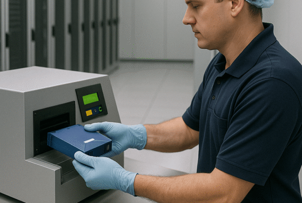 A secure data destruction service in action