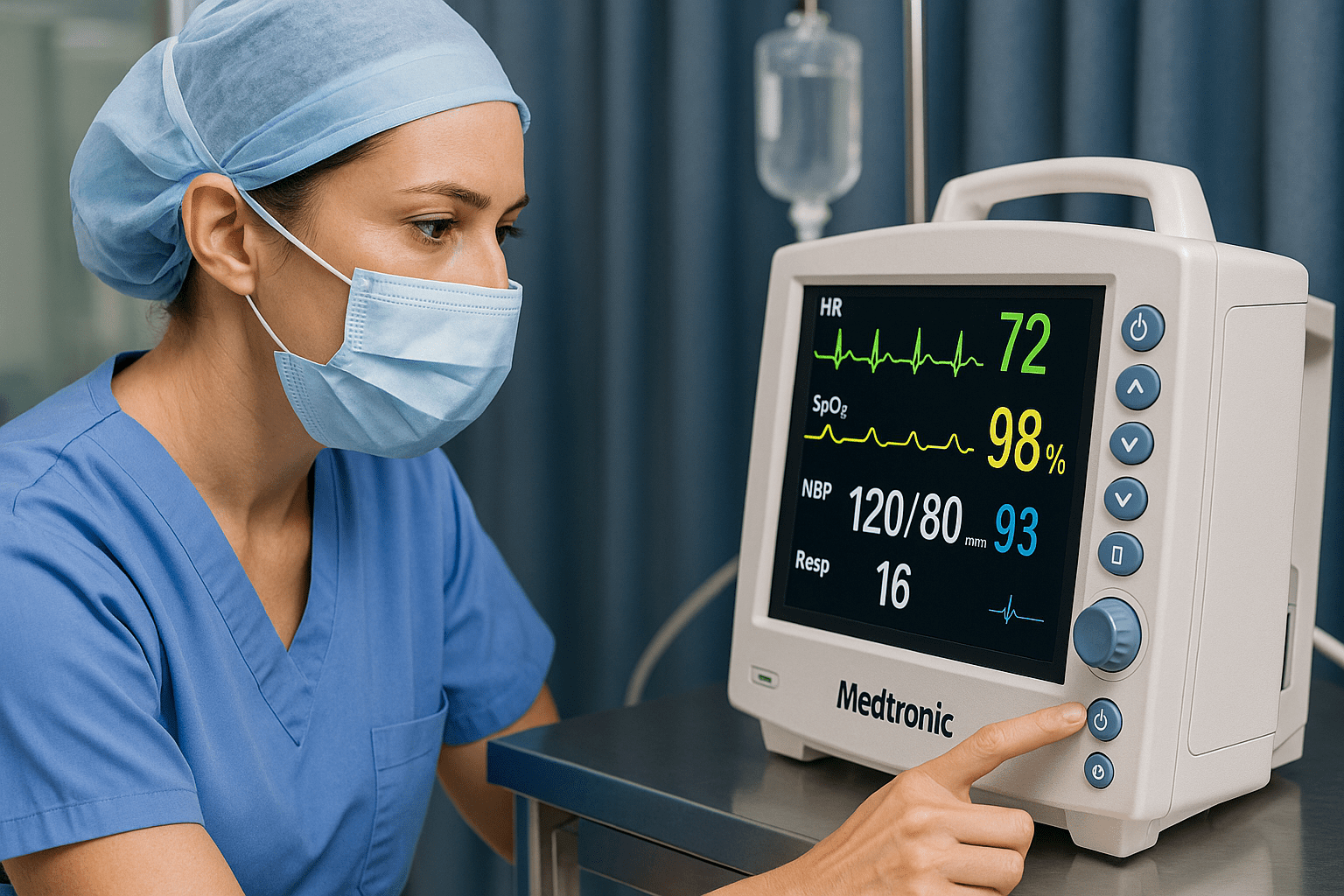 dr using Medtronic Patient Monitors