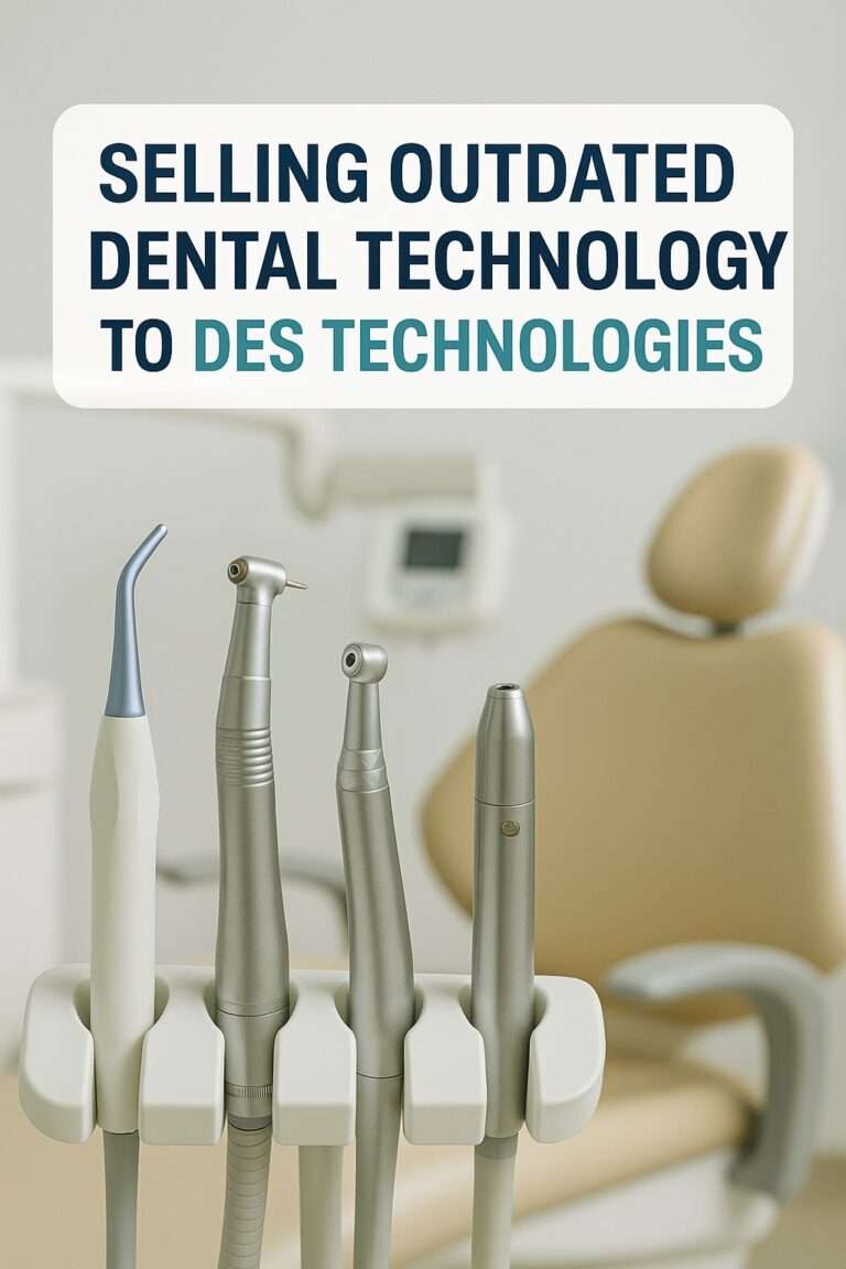 selling outdated dental technology to des technology