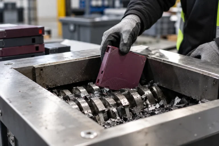 Industrial Data Cartridge Shredding