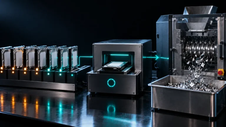Teal Data Destruction Workflow