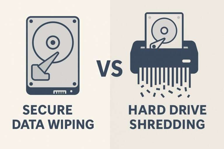 Two images comparing hard drives
