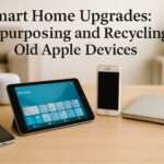 old devices sitting on a desk