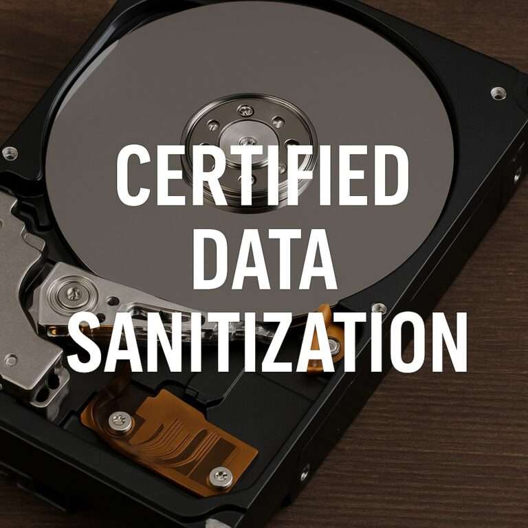 Certified Data Santization