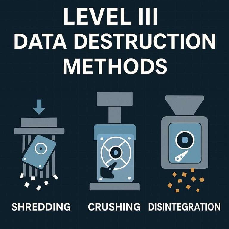 Level III Data Destruction Methods