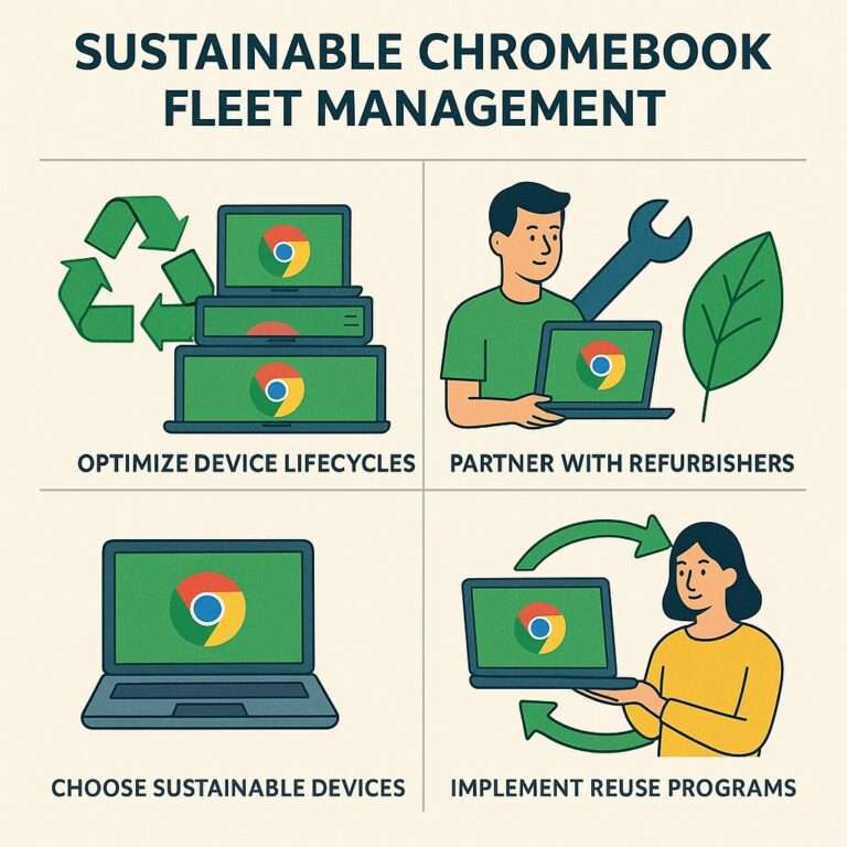 sustainable chromebook management