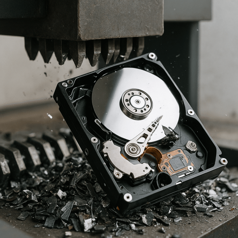 hard drive files data destruction