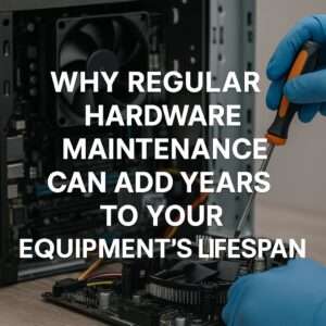 Why regular hardware maintenance can add years to your equipments lifespan