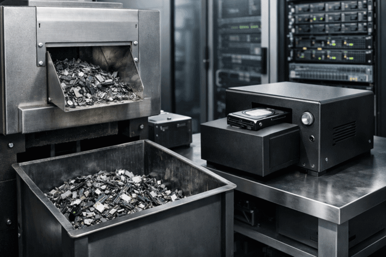 Certified Data Security and Data Erasure: