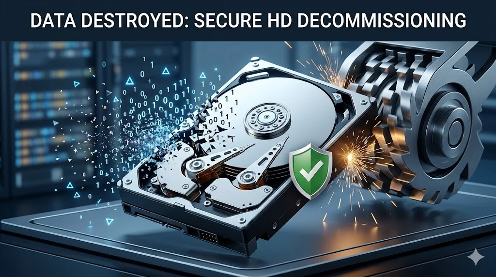 What Happens to Your Data After a Hard Drive Is Decommissioned? A Complete Guide to Secure Data Disposal