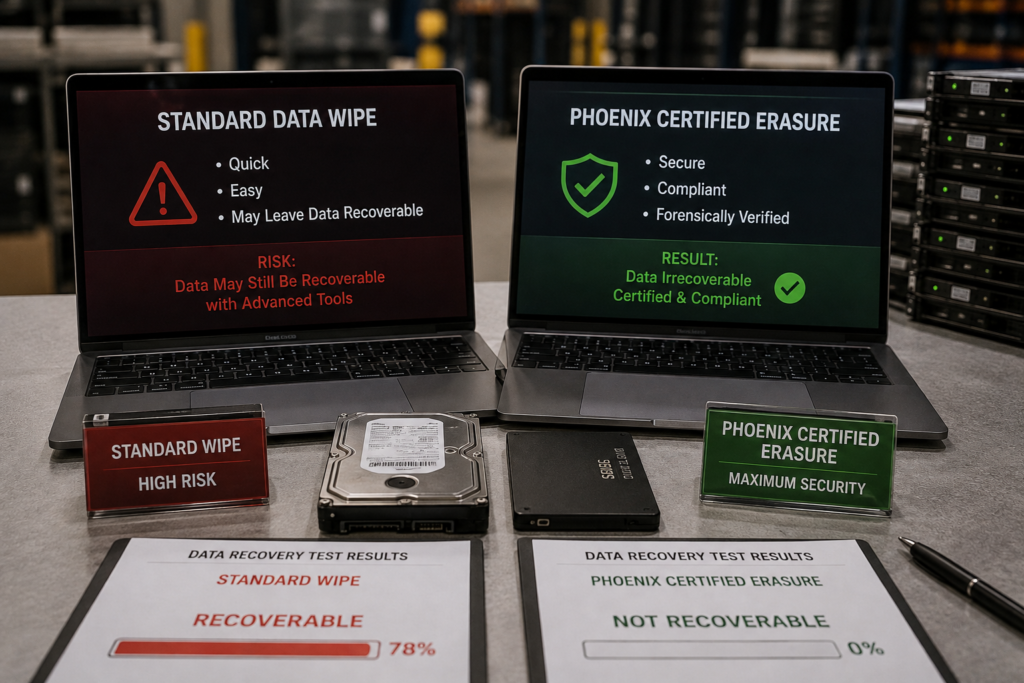 Data Wiping Methods Compared
