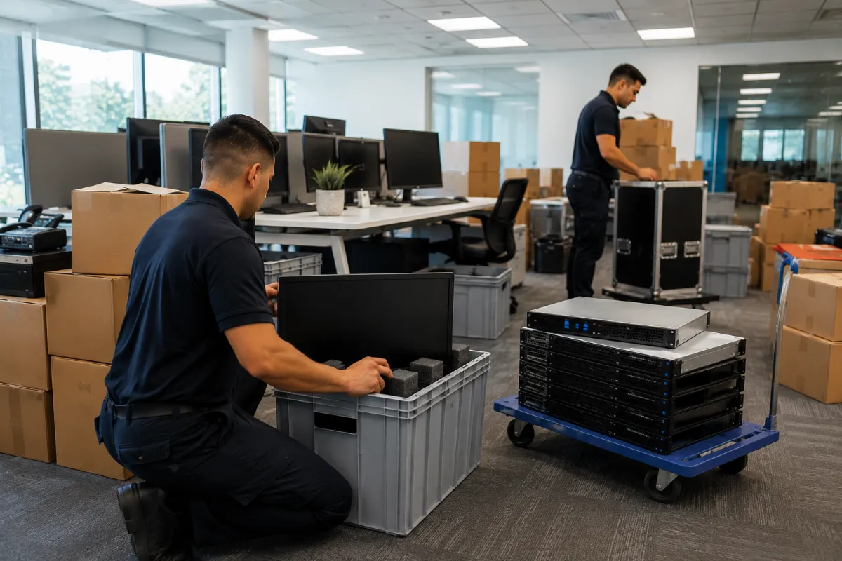 IT Office Relocation in Progress